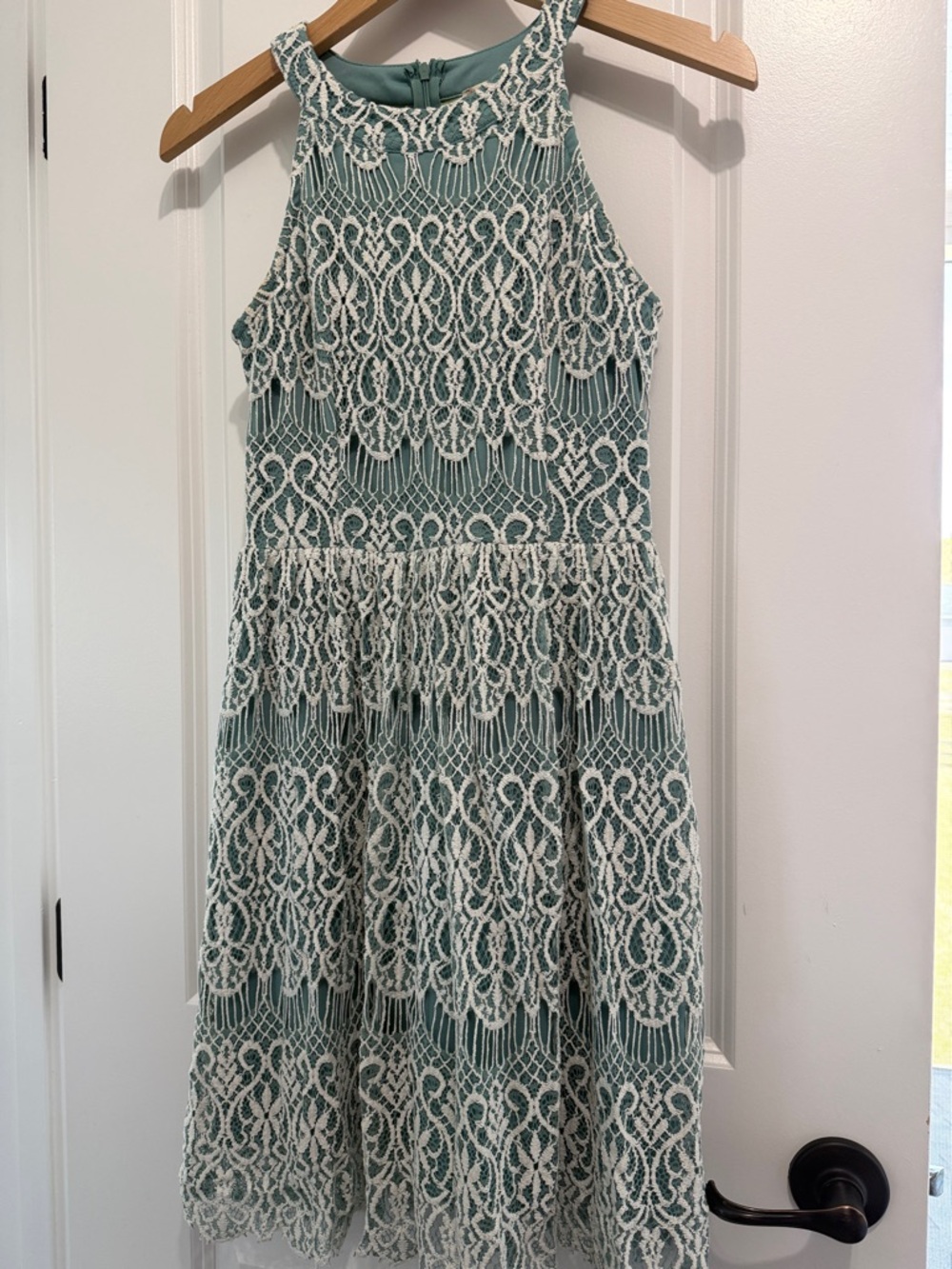 XS Altar’d State Sleeveless Lace Dress